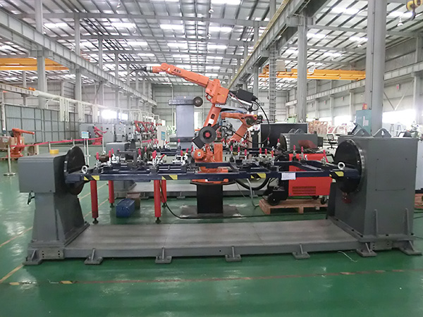 機(jī)器人翻轉(zhuǎn)變位機(jī)焊接夾具
